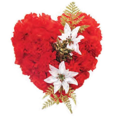 04 Large Heart of Roses